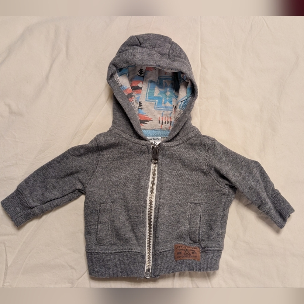 Carter's Heather Gray Kids Hoodie